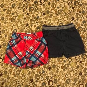 9 mo Circo swim trunks & 9-12 mo carter shorts
